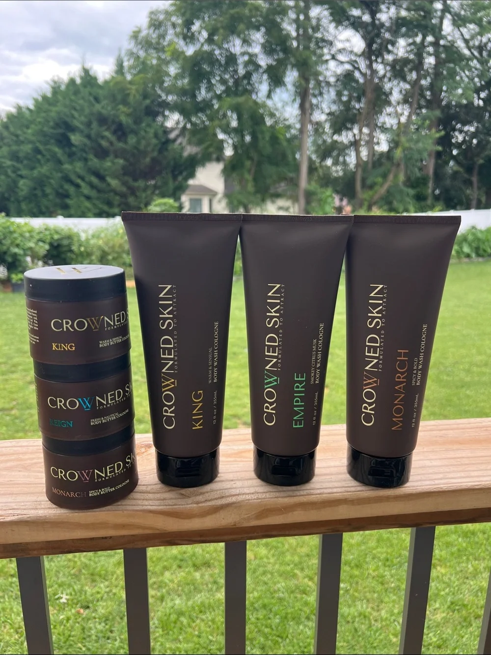 Men’s Grooming Set - Brown King, Empire & Monarch Crownedskin